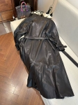 Кожаный плащ Balenciaga Артикул LUX-137157. Вид 4