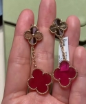 Серьги  Van Cleef Артикул LUX-137690. Вид 3