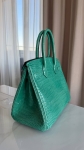 Сумка женская Birkin, 30, GHW Crocodile Porosus Hermes Артикул LUX-137310. Вид 3