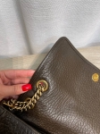 Сумка женская Niki из фактурной кожи Yves Saint Laurent Артикул LUX-137519. Вид 4