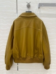 Кожаные бомбер Bottega Veneta Артикул LUX-137564. Вид 4