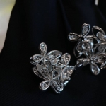 Серьги Triple Pavе Butterfly Diamond Earrings  Graff Артикул LUX-137691. Вид 2