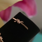 Серьги Knot Tiffany&Co Артикул LUX-137693. Вид 5
