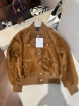 Замшевый бомбер Chanel Артикул LUX-137596. Вид 2
