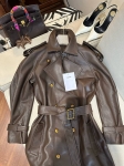 Кожаный тренч Chanel Артикул LUX-137597. Вид 3
