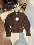 Замшевая куртка The Row Артикул LUX-137600. Вид 1