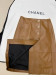 Кожаная юбка Chanel Артикул LUX-137674. Вид 2