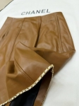 Кожаная юбка Chanel Артикул LUX-137674. Вид 3
