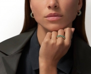 Кольцо Clash De Cartier green Agate Cartier Артикул LUX-137694. Вид 2