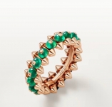 Кольцо Clash De Cartier green Agate Cartier Артикул LUX-137694. Вид 3
