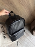 Рюкзак из кожи Intrecciato Bottega Veneta Артикул LUX-137908. Вид 3