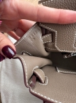 Сумка женская Birkin, 25 Hermes Артикул LUX-137993. Вид 5