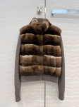 Двухсторонний бомбер Loro Piana Артикул LUX-138063. Вид 1