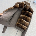 Двухсторонний бомбер Loro Piana Артикул LUX-138063. Вид 3