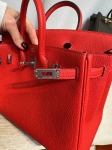 Сумка женская Birkin 25, Togo Hermes Артикул LUX-138175. Вид 4