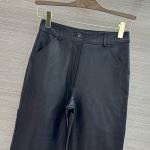 Кожаные брюки Chanel Артикул LUX-138286. Вид 2