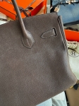 Сумка женская Birkin , 30 Barenia Faubourg calfskin Hermes Артикул LUX-138477. Вид 5