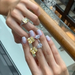 Серьги  Артикул LUX-18588. Вид 2