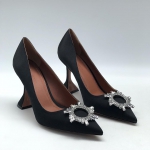 Туфли женские  AMINA MUADDI Amina Muaddi Артикул LUX-23196. Вид 1