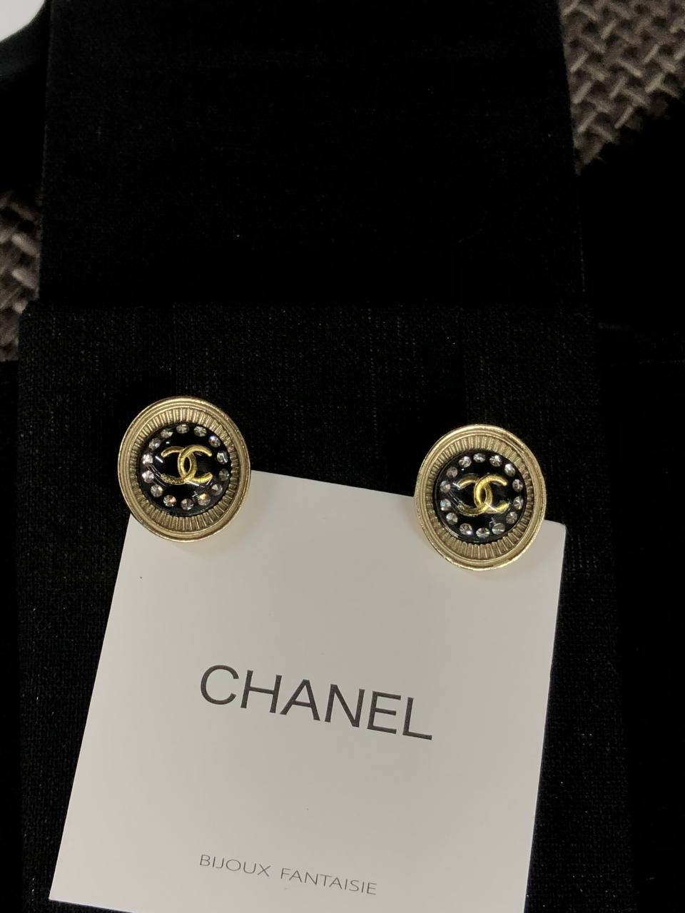 Серьги Chanel LUX-135270 фото Серьги Chanel Артикул LUX-135270