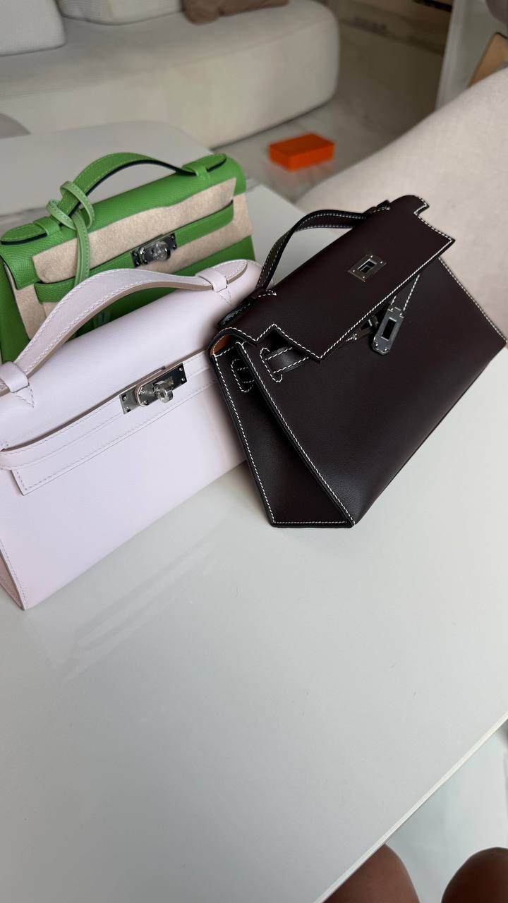 Сумка женская Kelly Pochette Hermes LUX-133478 фото Сумка женская Kelly Pochette Hermes Артикул LUX-133478