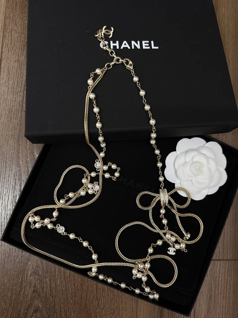 Бусы Chanel LUX-134939 фото Бусы Chanel Артикул LUX-134939