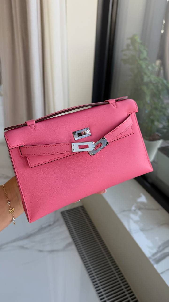 Сумка женская Kelly Pochette Hermes LUX-135457 фото Сумка женская Kelly Pochette Hermes Артикул LUX-135457