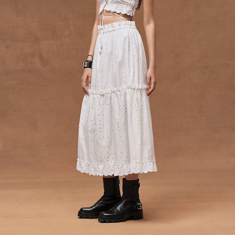 Юбка Hermes LUX-135507 фото Юбка Hermes Артикул LUX-135507