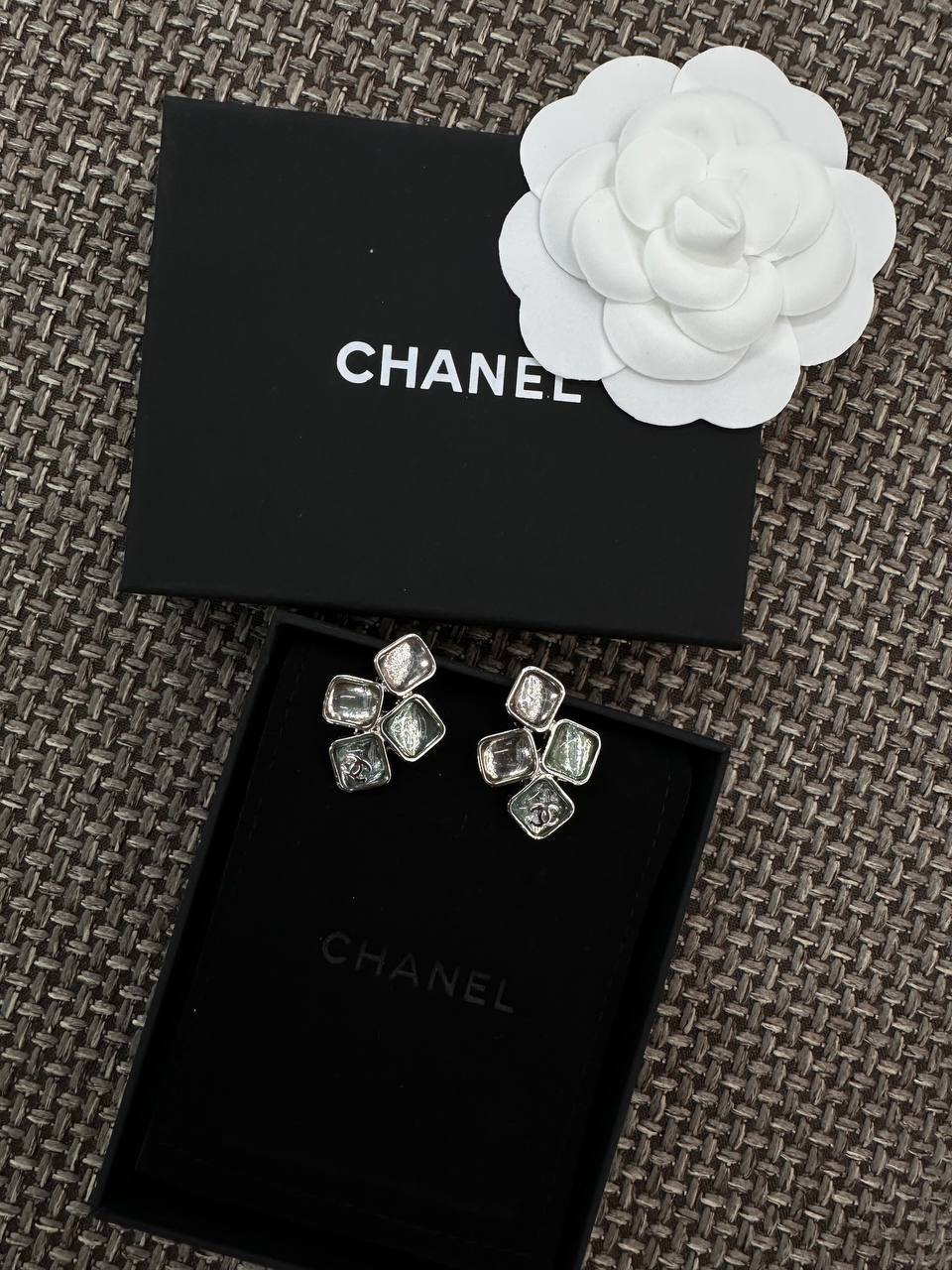 Серьги Chanel LUX-135695 фото Серьги Chanel Артикул LUX-135695