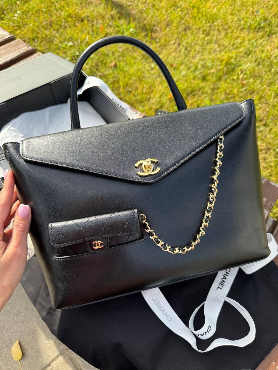 Сумка- тоут Chanel LUX-137540 фото Сумка- тоут Chanel Артикул LUX-137540