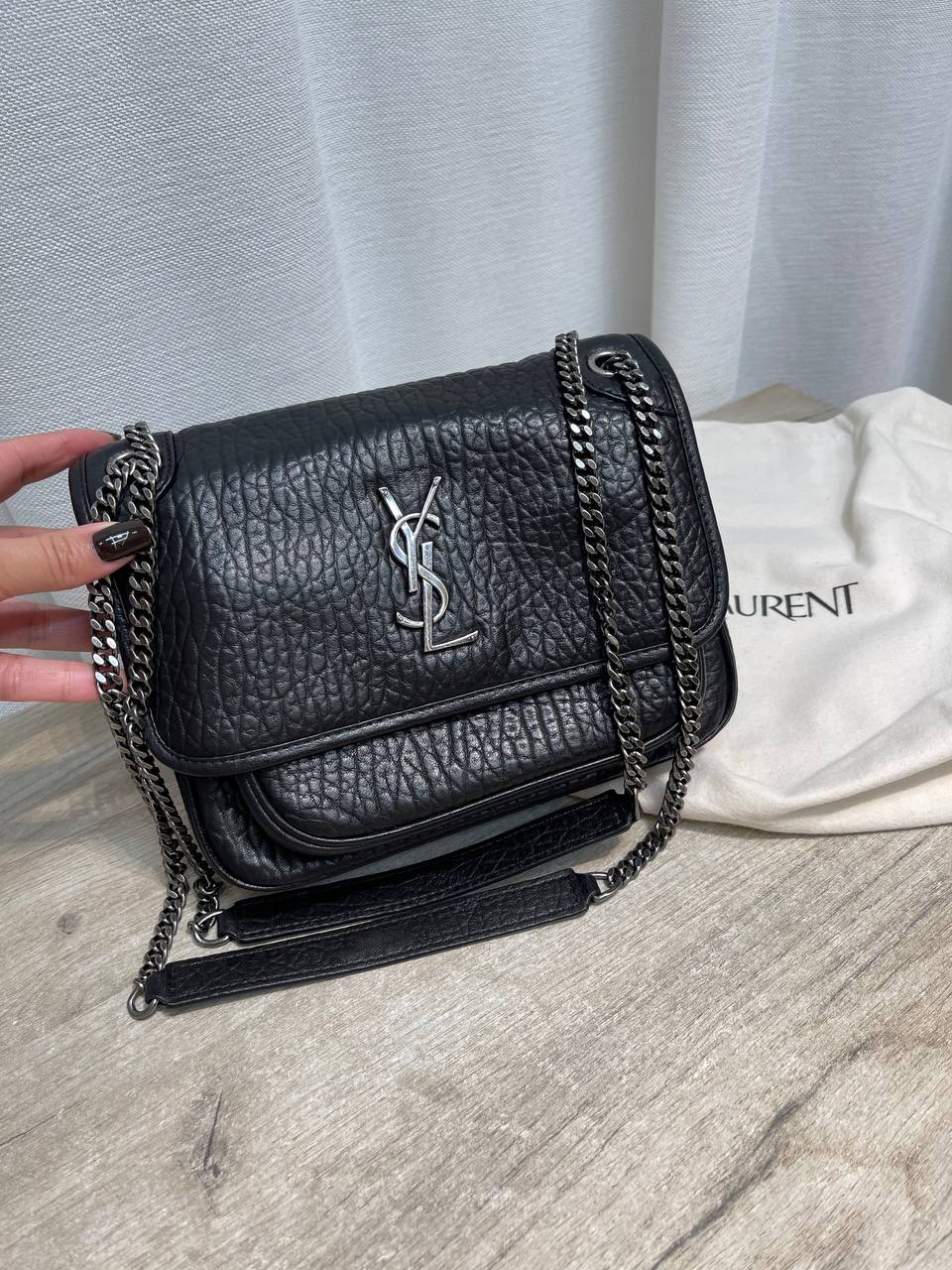 Сумка женская Niki Yves Saint Laurent LUX-137898 фото Сумка женская Niki Yves Saint Laurent Артикул LUX-137898