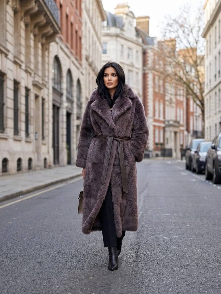 Дубленка двухсторонняя Fendi LUX-138398 фото Дубленка двухсторонняя Fendi Артикул LUX-138398