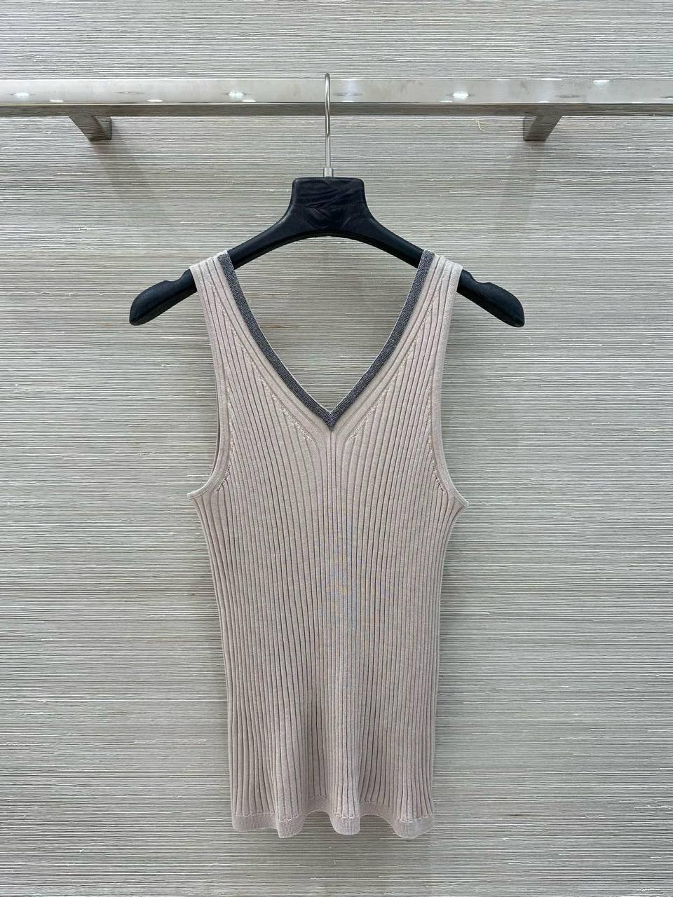 Майка Brunello Cucinelli LUX-131135 фото Майка Brunello Cucinelli Артикул LUX-131135