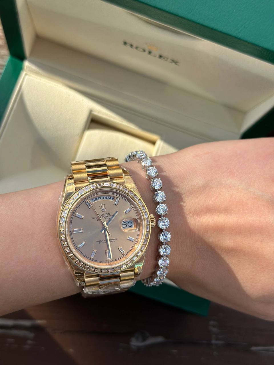 Часы 41 mm Rolex LUX-137042 фото Часы 41 mm Rolex Артикул LUX-137042