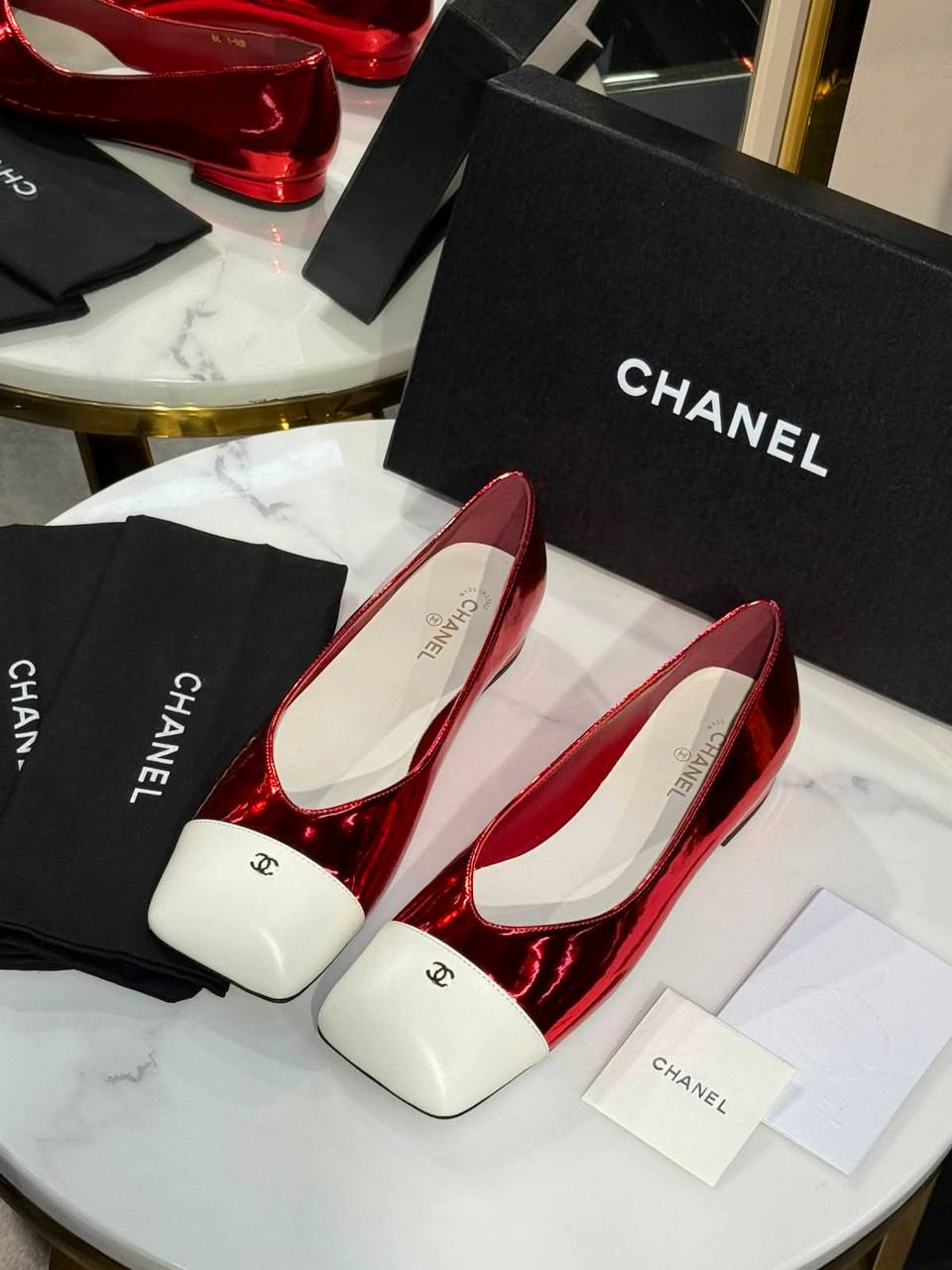 Балетки Chanel LUX-134636 фото Балетки Chanel Артикул LUX-134636
