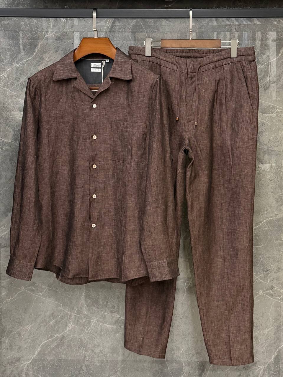 Костюм мужской Brunello Cucinelli LUX-133200 фото Костюм мужской Brunello Cucinelli Артикул LUX-133200