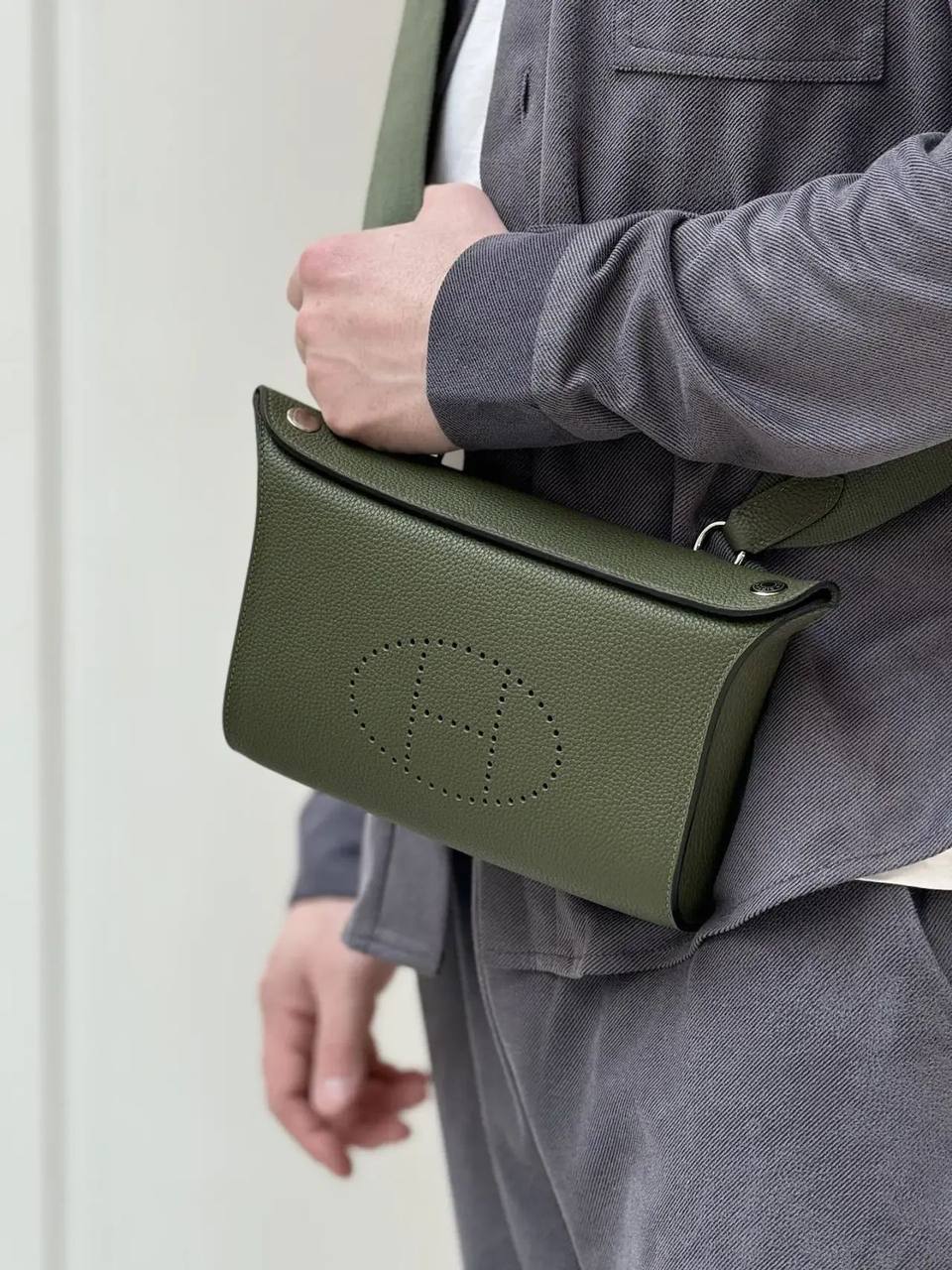 Сумка мужская Hermes LUX-133266 фото Сумка мужская Hermes Артикул LUX-133266