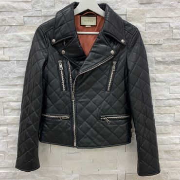 Куртка женская кожаная Gucci LUX-16123