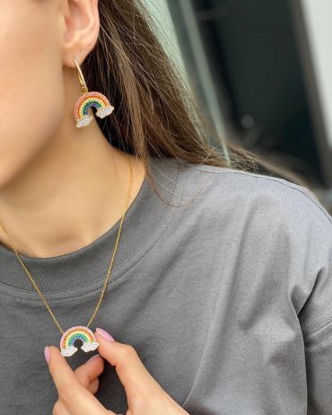  Серьги  LUX-32398