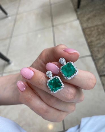 Серьги   LUX-32605