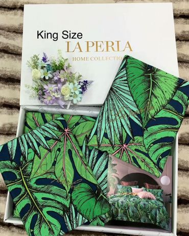 Комплект постельного белья KING SIZE  La Perla LUX-33037