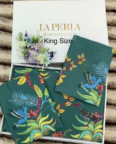 Комплект постельного белья KING SIZE  La Perla LUX-33032