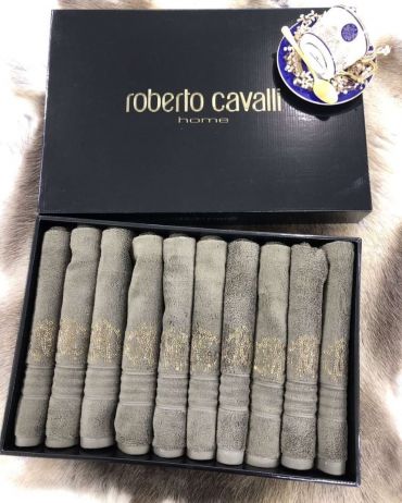 Комплект полотенец из 10 штук Roberto Cavalli LUX-33345