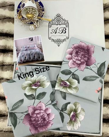 Комплект постельного белья KING SIZE APPOLO LUX-33382