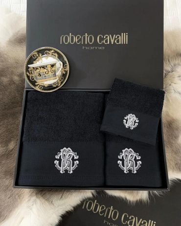 Комплект из 3-х полотенец Roberto Cavalli LUX-37682
