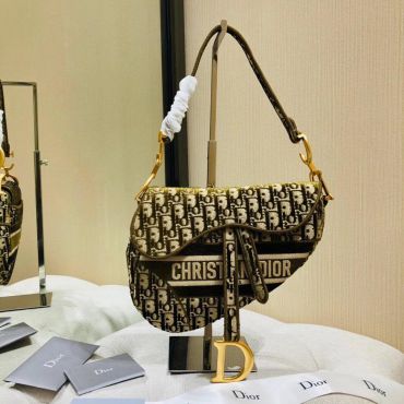  Сумка женская Saddle Christian Dior LUX-40919