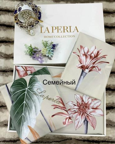  Комплект постельного белья семейный La Perla LUX-34366