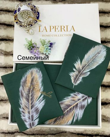  Комплект постельного белья семейный La Perla LUX-34364