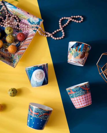 Набор из 4 стаканов  LUX-34585