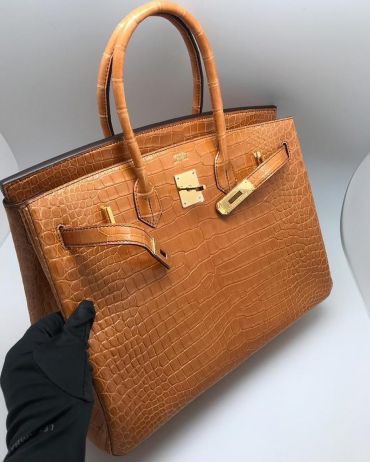 Сумка женская BIRKIN Croc Hermes LUX-34759